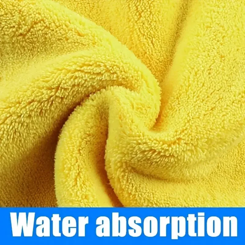 30X30cm Microfiber Twist Car Wash Towel Professional Car Cleaning Drying Cloth towels for Washing Polishing Waxing Detailing