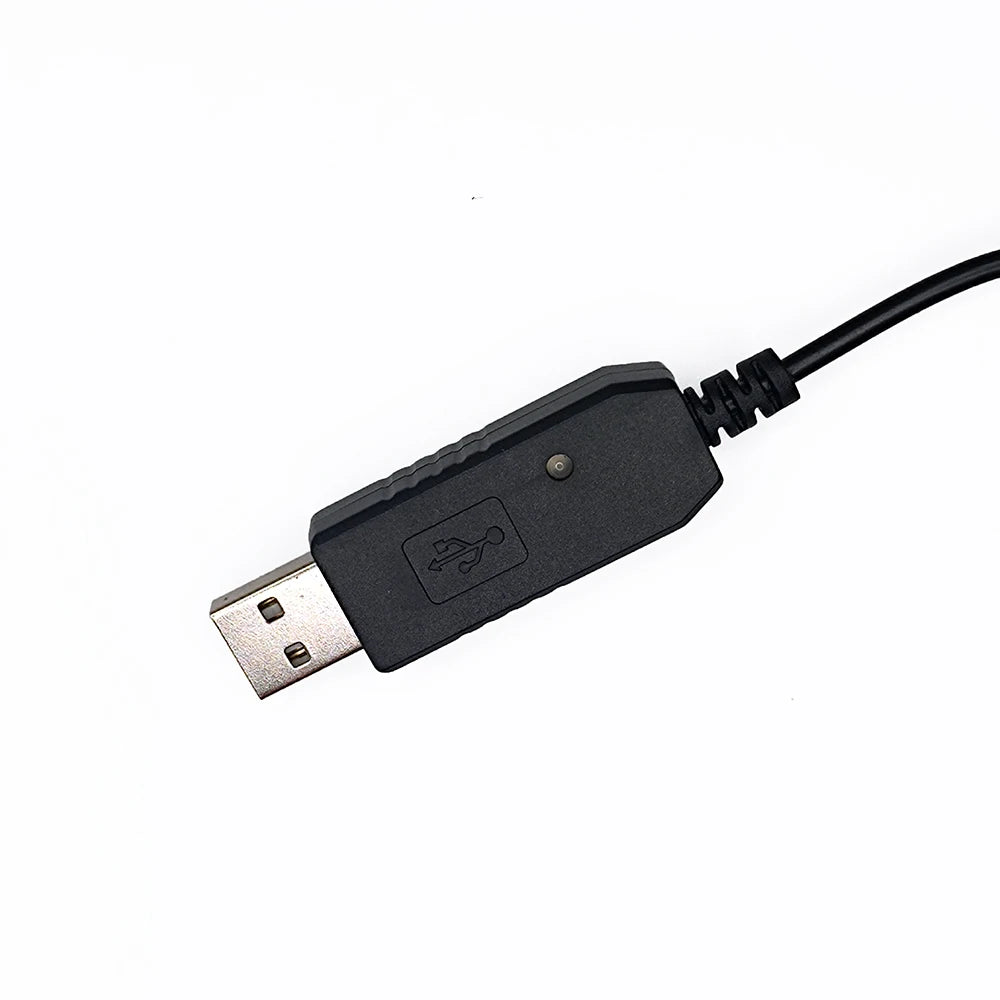 USB Charger Cable For BAOFENG Walkie Talkie UV-5R UV-82 Long/Thicken Battery Two Way Radios UV-S9/10R AR-152 Original Battery