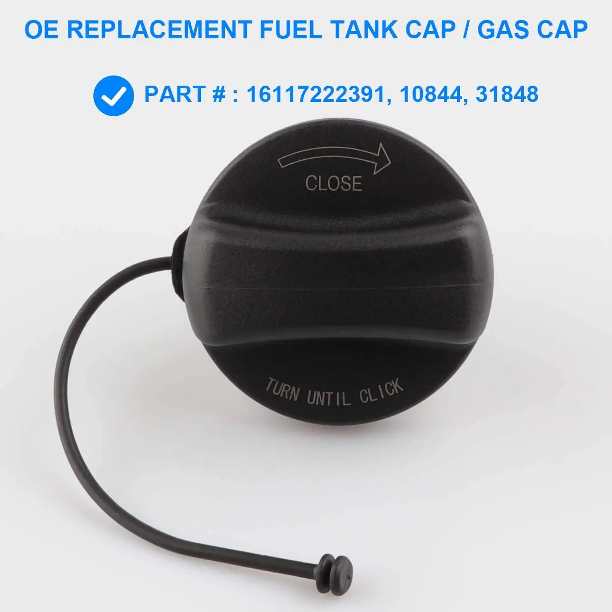 16117222391 Fuel Gas Tank Filler Cap Cover For BMW E36 E39 E60 E90 E92 F01 F02 E65 E66 F01 E83 X3 X5 MINI Cooper R55 R56 R60