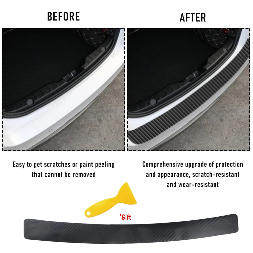 Universal Car Bumper Sticker Trim Anti-kicked Scratch For Renault Arkana G80 Renault Clio 4 Universal Car Tuning Accessories