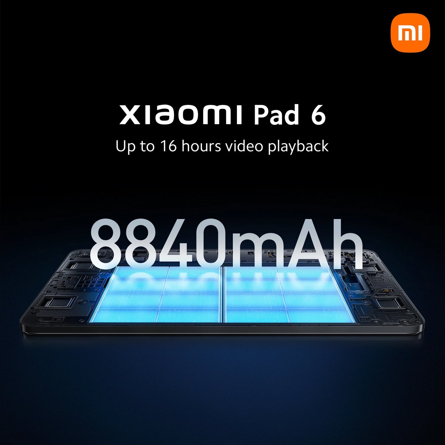 Global Version Xiaomi Pad 6 8GB 128GB/256GB Snapdragon 870 Processor 144Hz WQHD + 8840mAh 33W Fast Charging Tablet