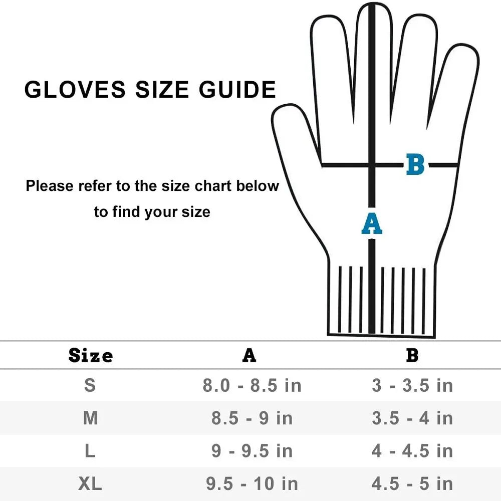 Grade 5 Cut Resistant Gloves Kitchen HPPE Scratch Resistant Glass Cutting Safety Protection for Gardeners