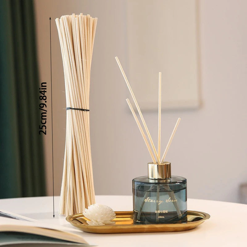 NEW6PCS/ 9PCS Artificial Flower Rattan Reed Fragrance Aroma Diffuser Refill Stick DIY Floral NEW 6PCS/9PCS Artificial