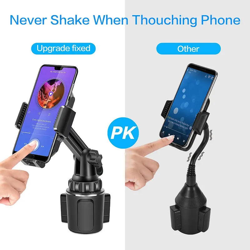 Car Cup Phone Holder Mobile Phone Stand in Car Phone Holder Stand for iPhone 13 12 Pro Max Xiaomi Huawei Phone Rotatable Stand