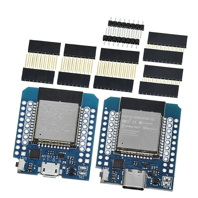 For Wemos D1 MINI ESP8266 ESP32 ESP-32S WIFI Bluetooth CP2104 Development Board Module For Arduino With Pins