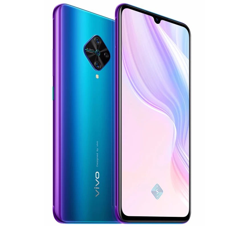 VIVO Y9s 4G smartphone Global firmware Snapdragon 665 Android 9.0 6.38" 2340x1080 8GB 128GB Fingerprint 5 Cameras Used Phone