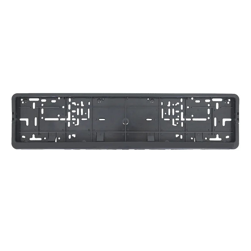 1 pcs open size Black European License Plate Frame Auto Accessory Waterproof Holder with Mounting License Plate