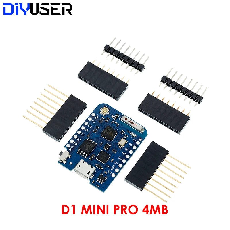 ESP32 S2 Mini / ESP8266 D1 Mini Board CH340 / ESP32-S2FN4R2 4MB FLASH 2MB PSRAM MicroPython For Arduino Development Board