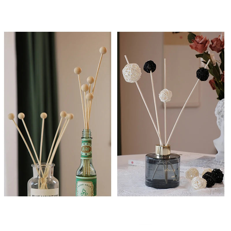 NEW6PCS/ 9PCS Artificial Flower Rattan Reed Fragrance Aroma Diffuser Refill Stick DIY Floral NEW 6PCS/9PCS Artificial