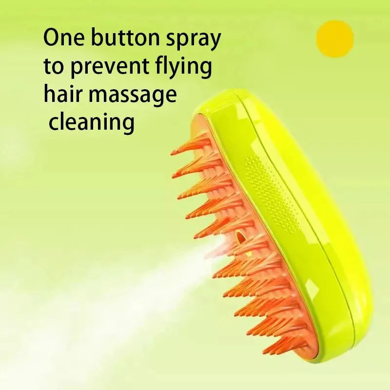 Pet Spray Massage Comb Cat Hair Comb Cat Dog De Floating Hair Comb Anti Flying Hair Brush Cleaner Bath Brush