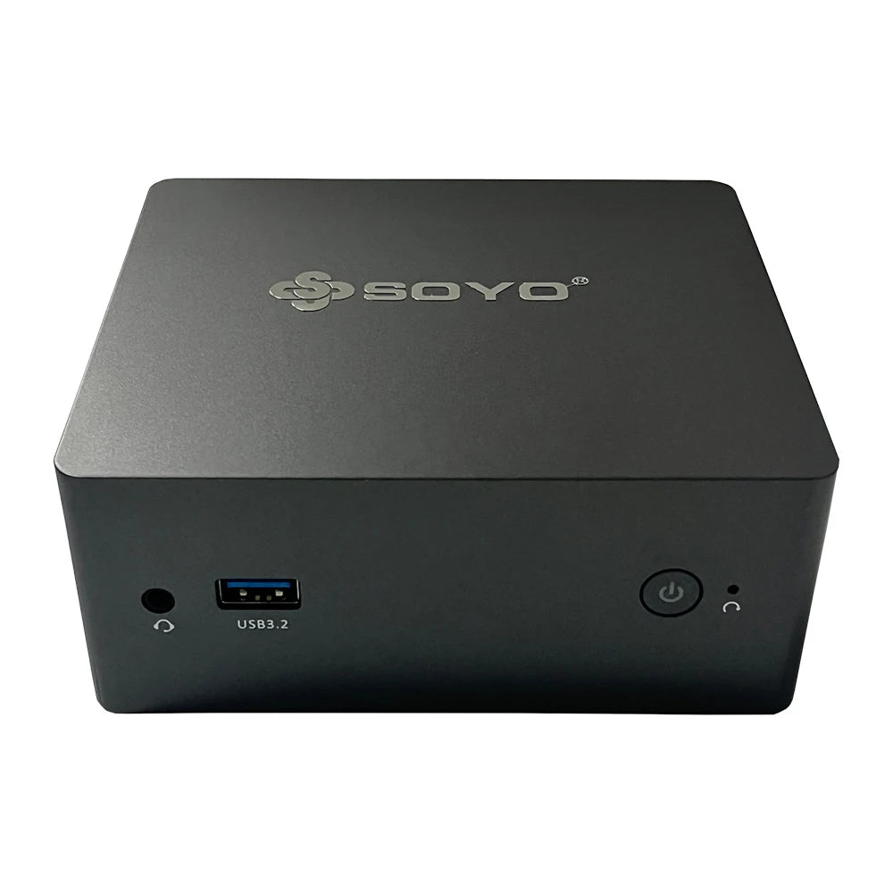 SOYO M2PLUS Mini PC: 8/16GB RAM, 256/512GBSSD, Intel Celeron N100, Windows 11 Pro - Compact & Ideal for Home, Business & Gaming