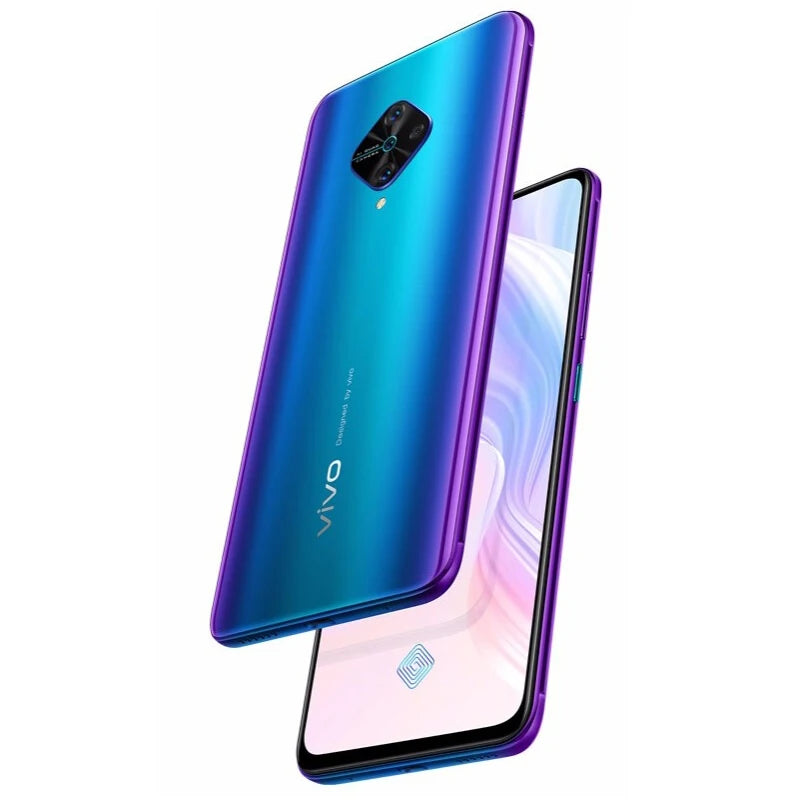 VIVO Y9s 4G smartphone Global firmware Snapdragon 665 Android 9.0 6.38" 2340x1080 8GB 128GB Fingerprint 5 Cameras Used Phone