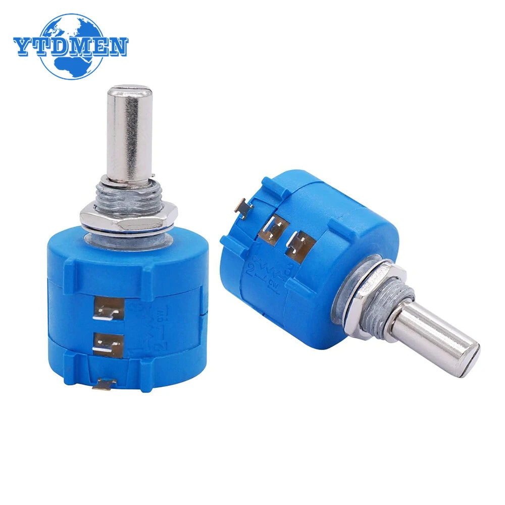 1PCS Potentiometers Precision Multiturn 3590S Wirewound Potentiometer Adjustable Resistor 100R 200R 2K 5K 10K 20K 50K 100K Ohm