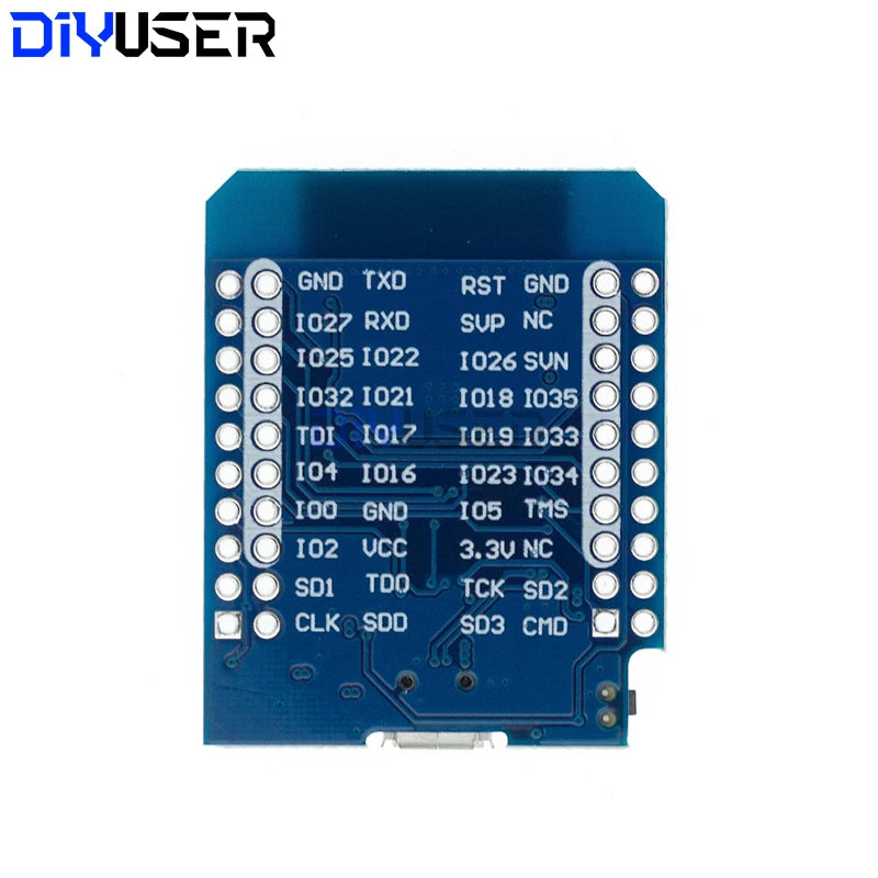 For Wemos Mini D1 ESP8266 ESP32 ESP-32S WIFI Bluetooth CP2104 Development Board Module For Arduino With Pins