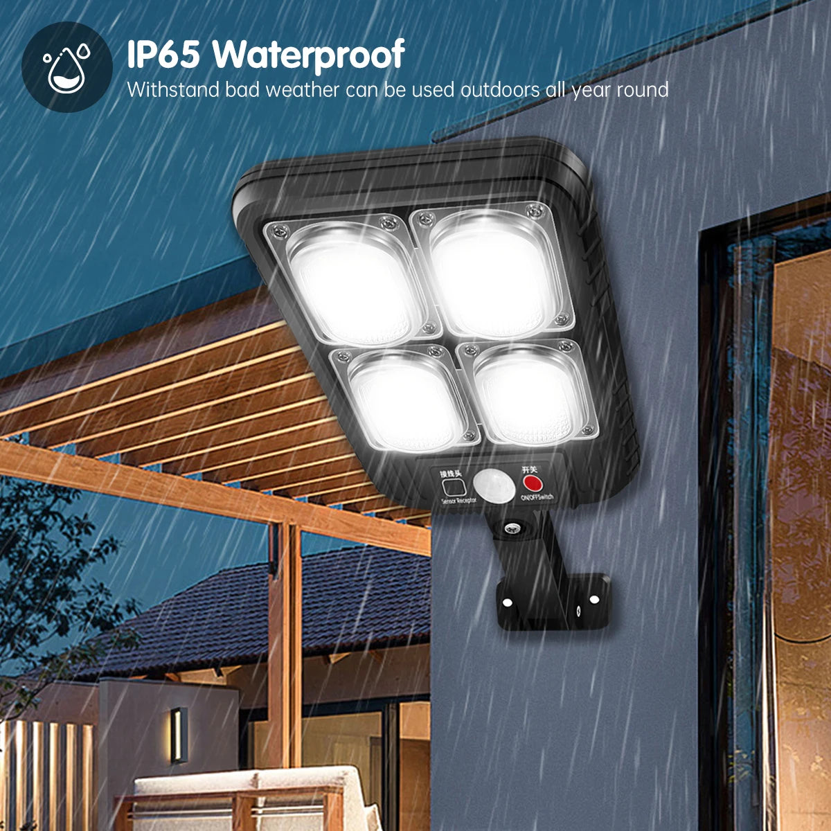 Solar Street Light IP65 Waterproof.