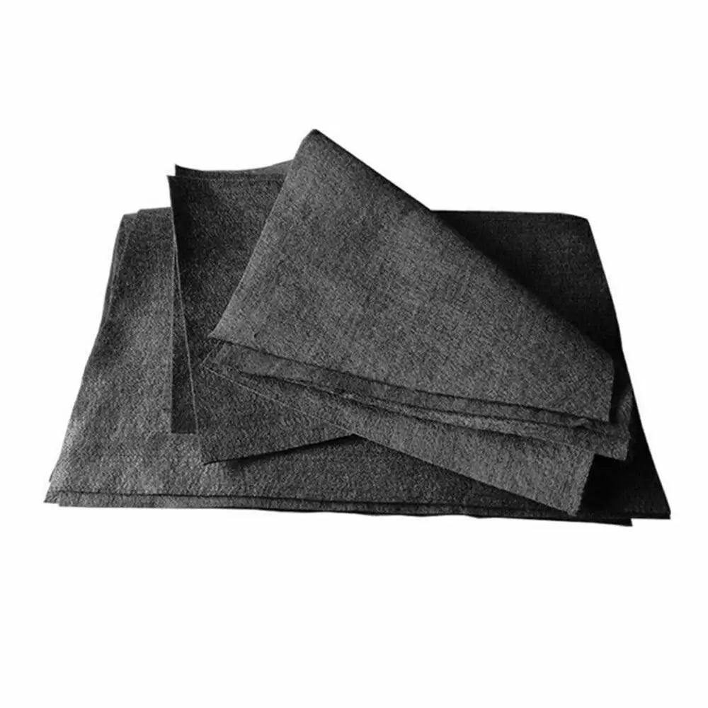 Graphite Felt Black Welding Protective Blanket Torch Shield Pack Protective Sheet Carbon Fiber High Temp 300*200mm Durable