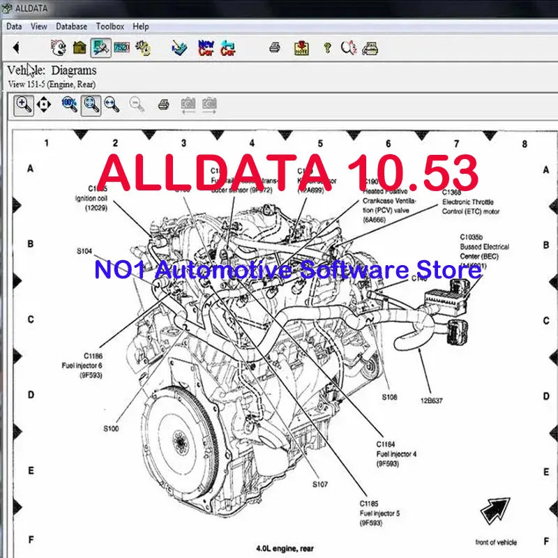 2024  Newest alldata Auto Data Repair Diagram Software alautodata 3.45 software link + install video download  diagnostic instal