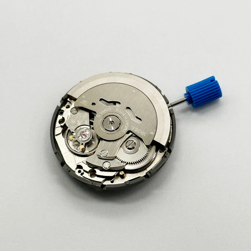 Japan Genuine NH35 Automatic Mechanical Movement High Accuracy 24 Jewels Mod Watch Replacement NH35A Date at 3:00