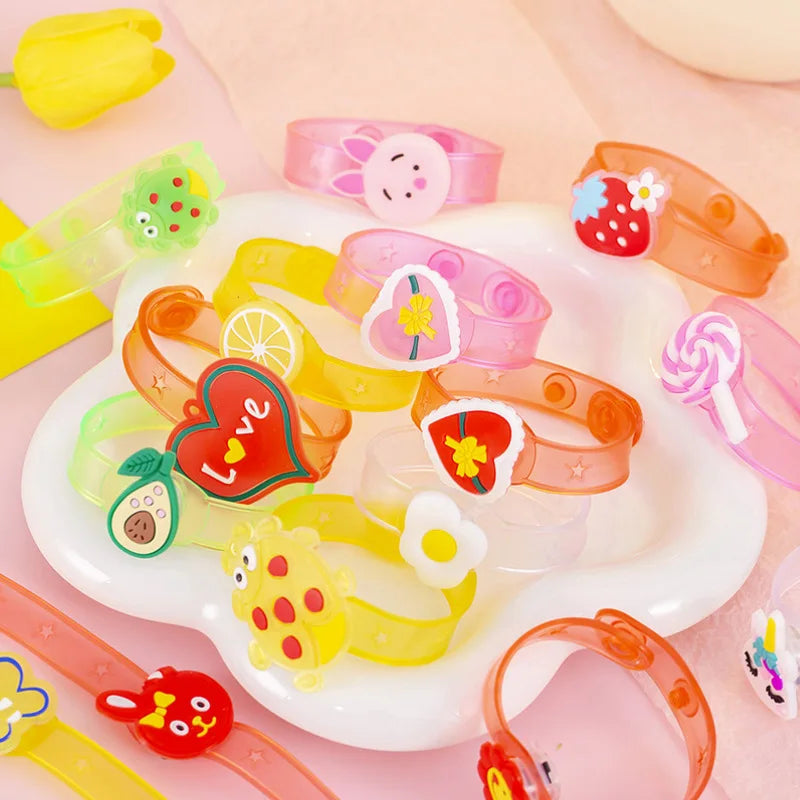 12pcs Light Up Their World with This Fun Cartoon Watch - The Perfect GiftFor Kids!