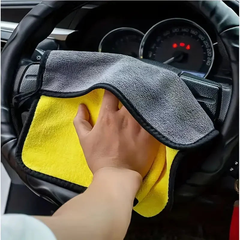 30X30cm Microfiber Twist Car Wash Towel Professional Car Cleaning Drying Cloth towels for Washing Polishing Waxing Detailing