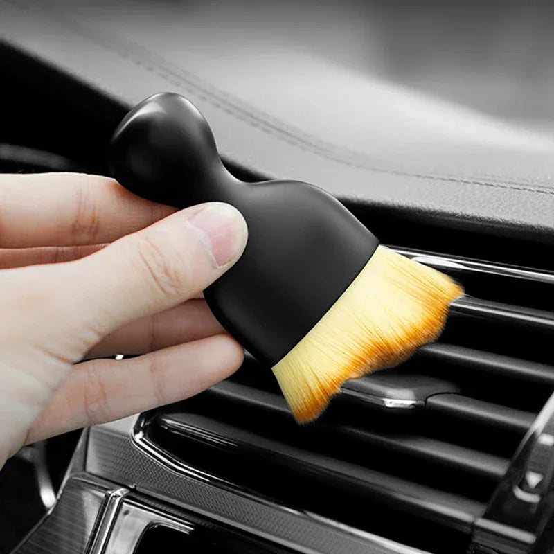 Car Air Conditioner Cleaning Brush Car Air Outlet Crevice Dust Removal Brushes for Car Interior Cleaning Accessories