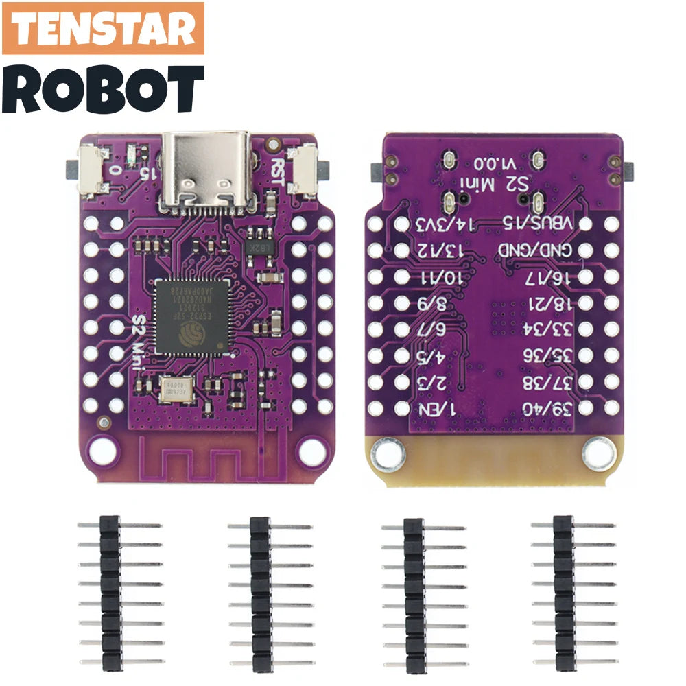 ESP32 S2 Mini D1 Mini Board Based ESP8266 CH340 ESP32-S2FN4R2 4MB FLASH 2MB PSRAM MicroPython For Arduino Development Board